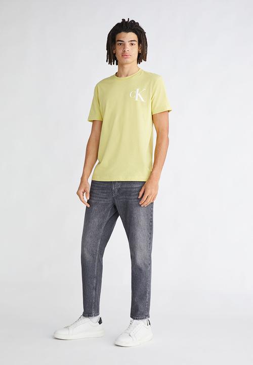 Calvin Klein - Colour monogram graphic tee - Yellow Sand