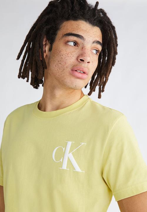 Calvin Klein - Colour monogram graphic tee - Yellow Sand