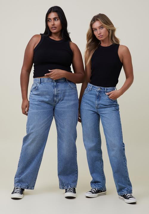 Cotton On - Loose Straight Jean - Surfers Blue