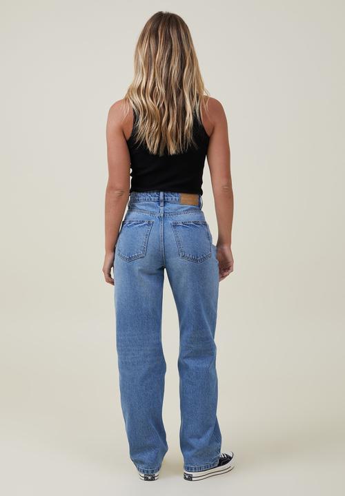 Cotton On - Loose Straight Jean - Surfers Blue