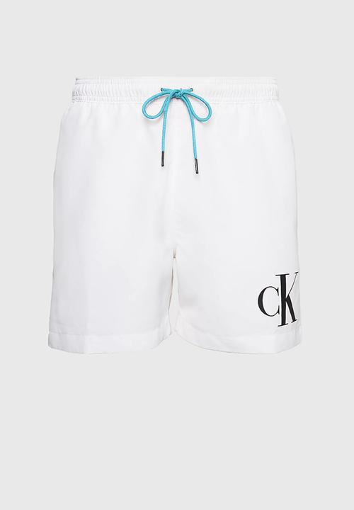 Calvin Klein - Medium drawstring graphic - pvh classic white