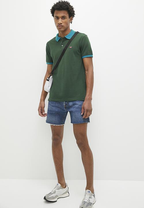 Levi’s® - Ama hm polo contrast blocking darkest sp - green