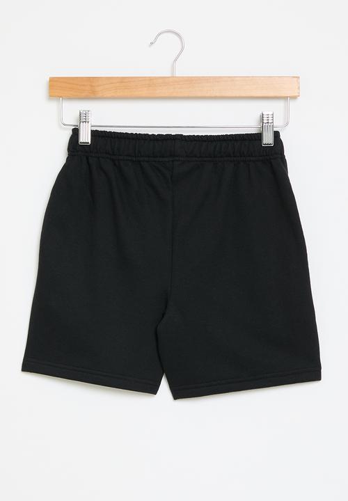 Rebel Republic - NASA sweat shorts - black