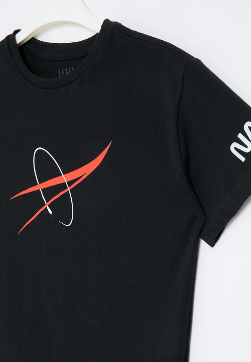 Rebel Republic - NASA t-shirt - black