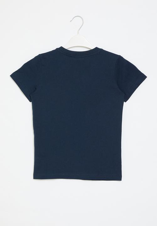 Aca Joe - Printed tee - green & navy