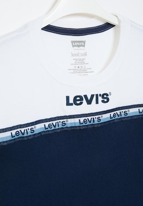Levi’s® - Lvb logo tape tee - bright white