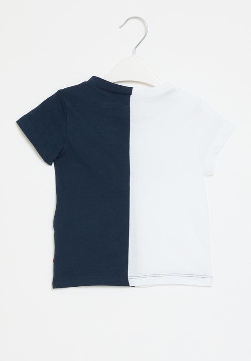 Levi’s® - Lvb spliced ss graphic tee - dress blues