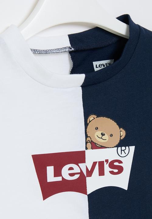 Levi’s® - Lvb spliced ss graphic tee - dress blues