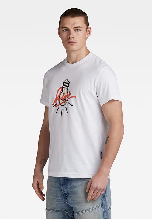 G-STAR - Light bulb r t Compact jersey o - white