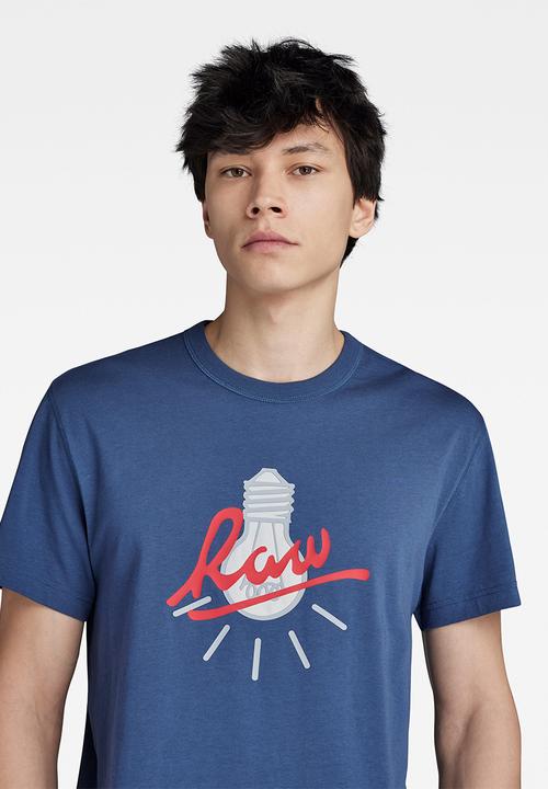 G-STAR - Light bulb r t Compact jersey o - rank blue