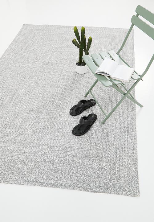 Sixth Floor - Draconis outdoor rug - grey melange