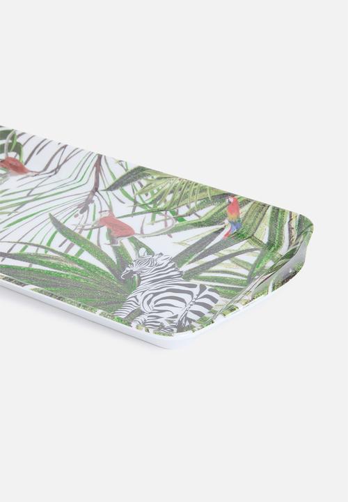 Luigi Bormioli - Home Classix Melamine The Wilds Tray Rect 38cm x 17cm