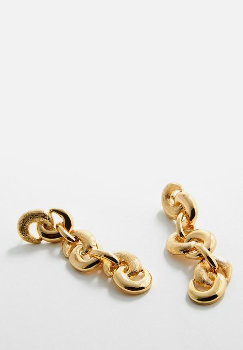 MANGO - Earrings candace - gold