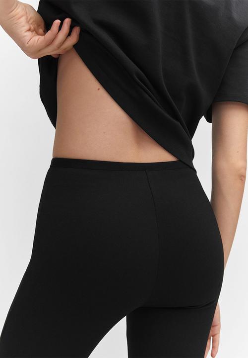 MANGO - Leggings Bon - Black