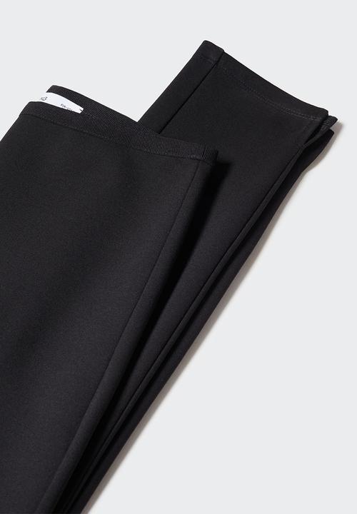 MANGO - Leggings Bon - Black