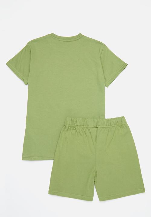 Pop Candy - Summer pj set - sage