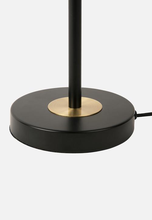 Present Time - Table Lamp Gold Disc - Black 