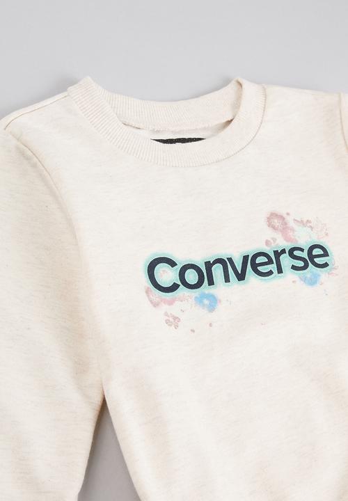 Converse - Converse graphic crew and leggings set - uncharted waters