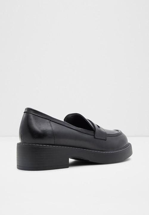 ALDO - Bigplan leather loafer - black