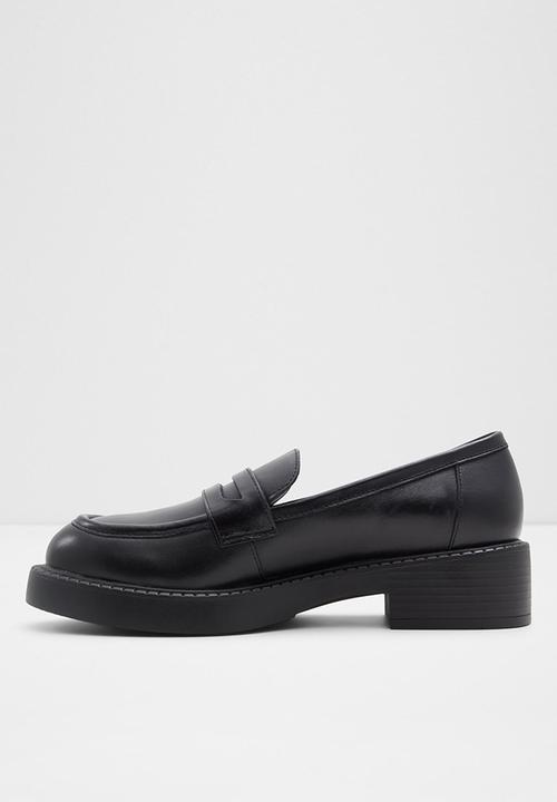 ALDO - Bigplan leather loafer - black