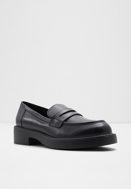 ALDO - Bigplan leather loafer - black