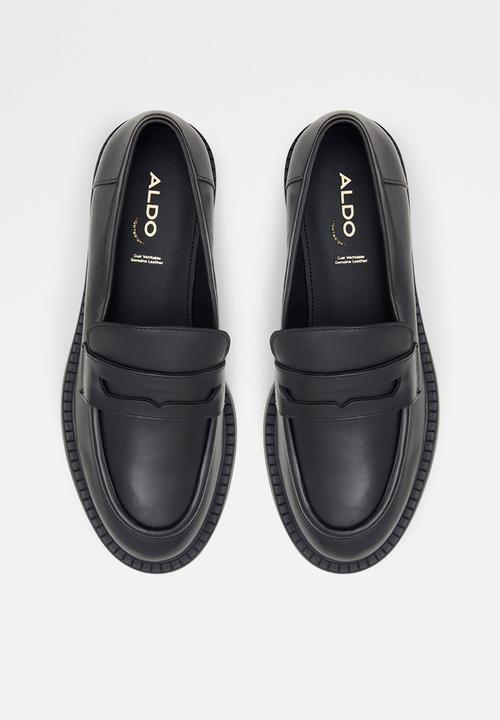 ALDO - Bigplan leather loafer - black