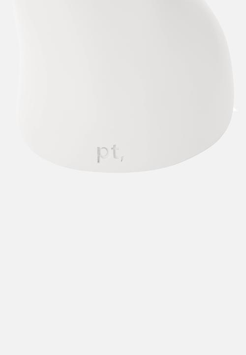 Present Time - Vase Organic Swirls - White
