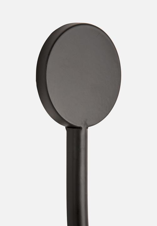 Present Time - Mirror Elliptical Medium - Black 