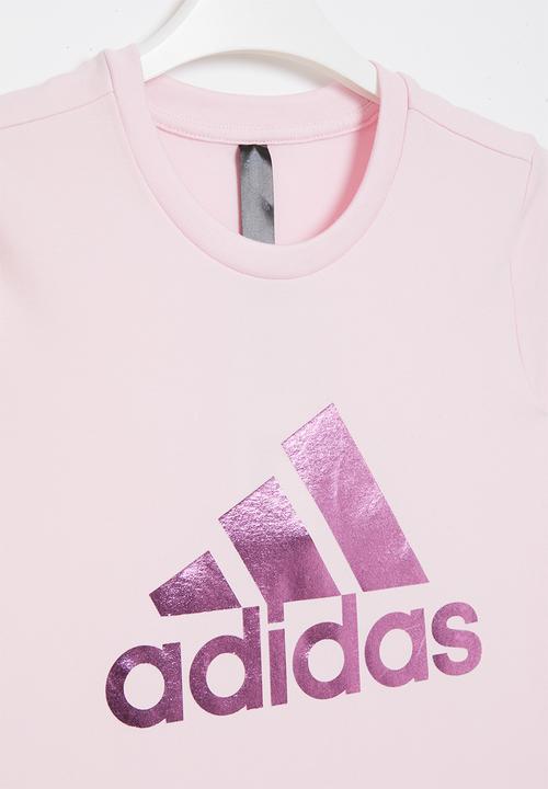 adidas Originals - G dress - clear pink/pink foil