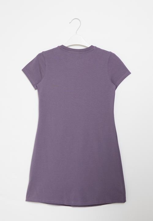 adidas Originals - G dress - shadow violet/silver foil
