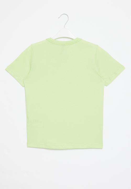adidas Originals - U bos 3 tee - pulse lime/white