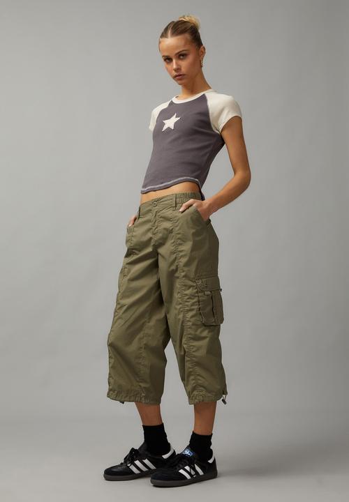 Factorie - Capri Cargo Pant - Khaki