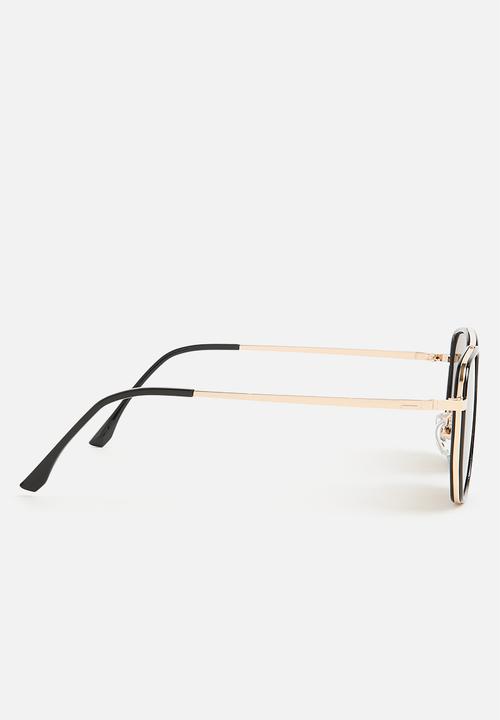 Superbalist - Arden aviator sunglasses - black