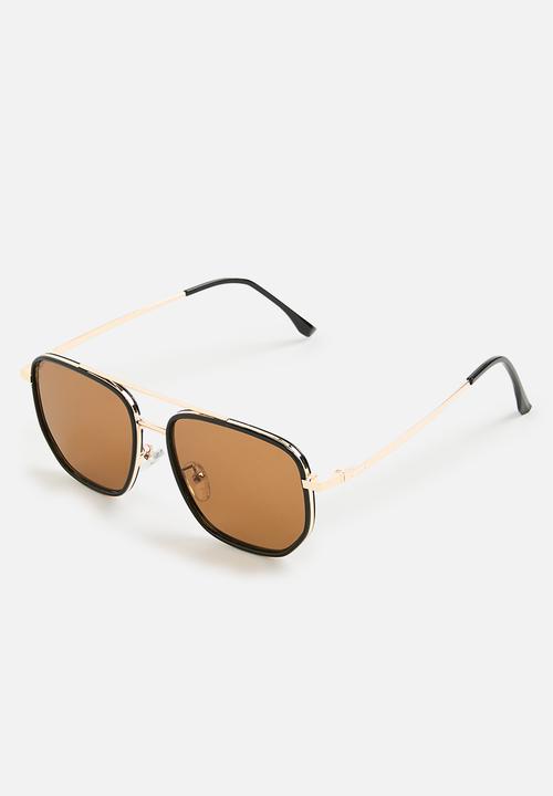 Superbalist - Arden aviator sunglasses - black