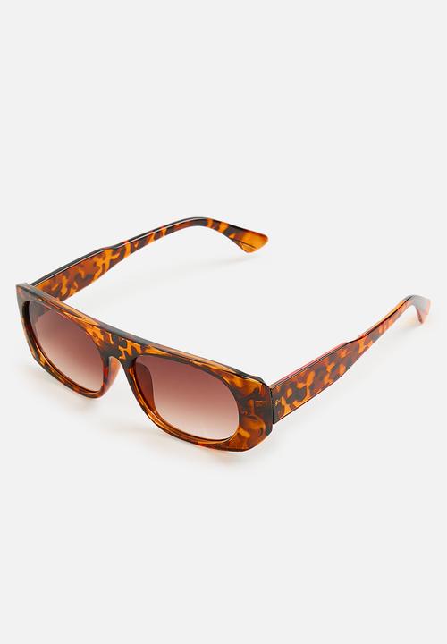 Superbalist - Amanda square sunglasses - brown