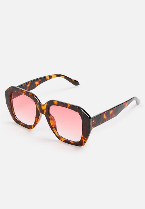 Superbalist - Jagger oversized sunglasses - brown