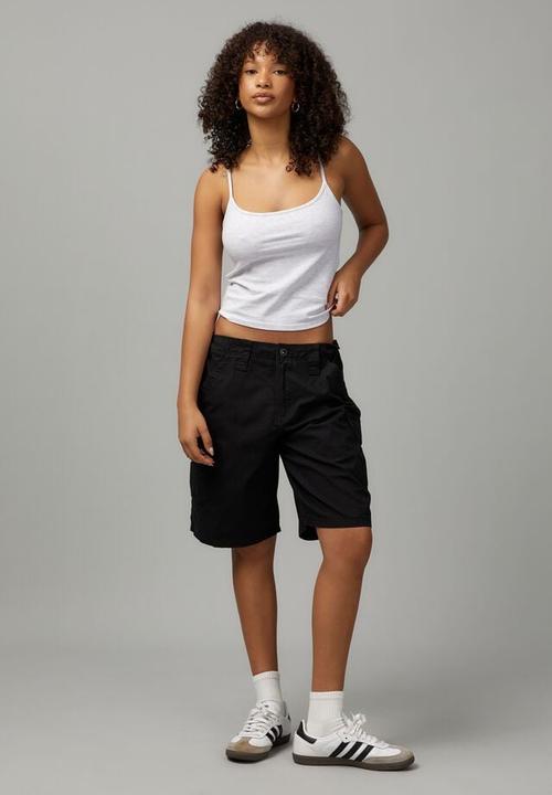 Factorie - Marley cargo jort - black