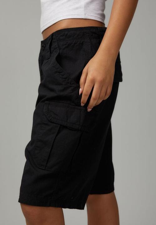 Factorie - Marley cargo jort - black