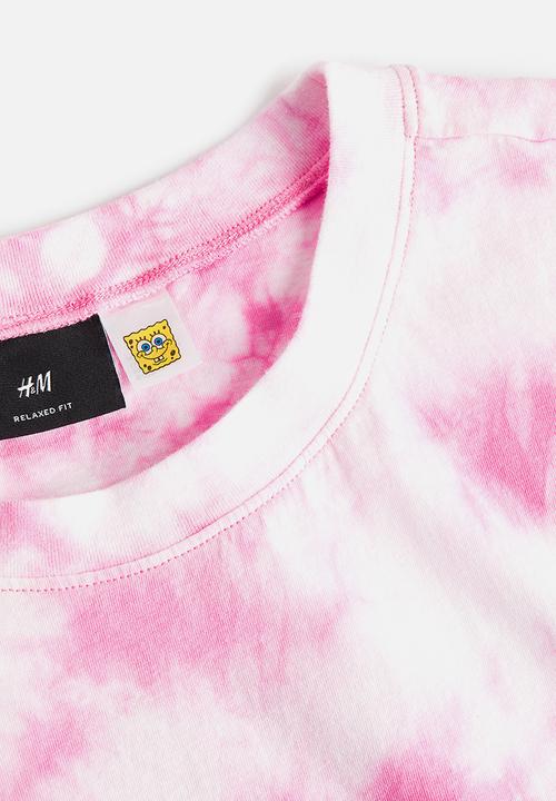 H&M - Printed vest top - pink/spongebob