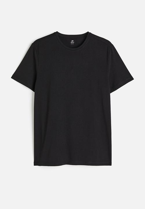 H&M - Coolmax® slim fit t-shirt - black