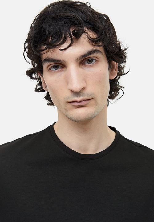 H&M - Coolmax® slim fit t-shirt - black