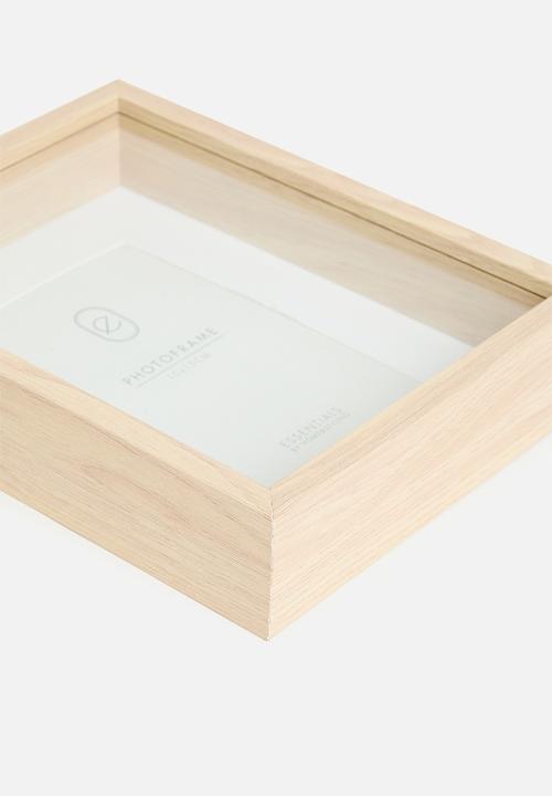 H&S - Simple photo frame - natural 10 x 15