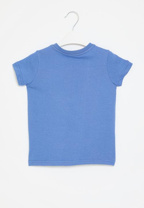 Pop Candy - Printed  tee - blue