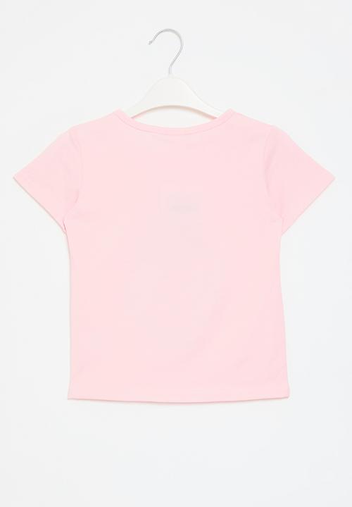 Pop Candy - Strawberry print tee - pink