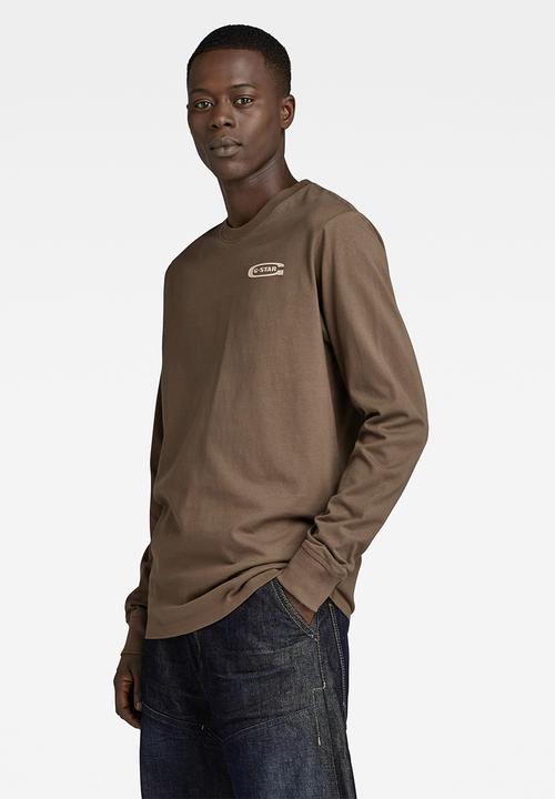 G-STAR - Old school chest gr r t long sleeve dry jersey o - turf