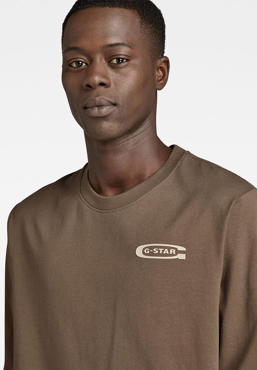 G-STAR - Old school chest gr r t long sleeve dry jersey o - turf