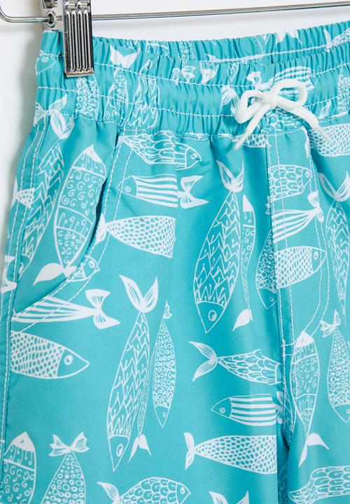Pop Candy - Printed boardshort - blue