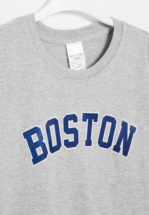Pop Candy - Boston tee - grey