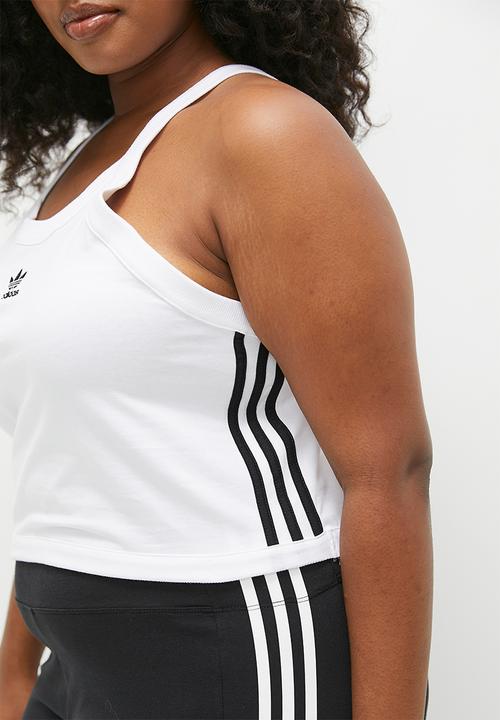 adidas Originals - Plus crop racer w - white