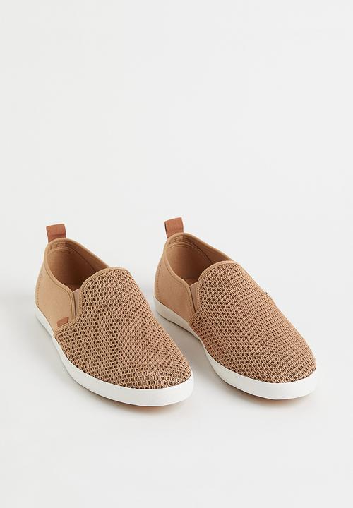 H&M - Slip-on trainers - beige